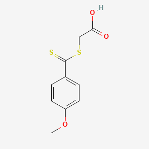 Acetic acid, [[(4-methoxyphenyl)thioxomethyl]thio]-