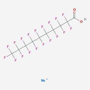 molecular formula C10HF19NaO2 B3133060 SodiumPerfluorodecanoate CAS No. 3830-45-3