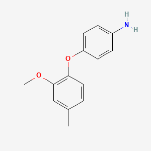 4-(2-Methoxy-4-methylphenoxy)phenylamine