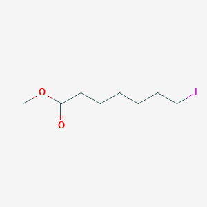 molecular formula C8H15IO2 B3133180 Methyl 7-iodoheptanoate CAS No. 38315-25-2
