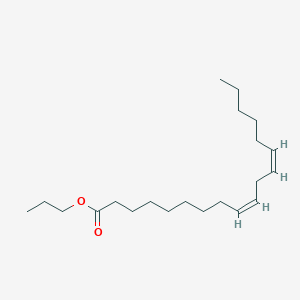 molecular formula C21H38O2 B3133250 Linoleic acid propyl ester CAS No. 38433-95-3
