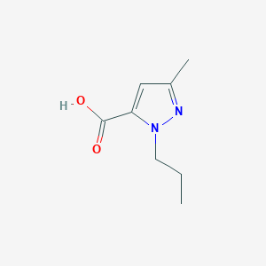 3-methyl-1-propyl-1H-pyrazole-5-carboxylic acid