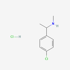 1-(4-Chlorophenyl)-N-methylethanamine hydrochloride