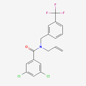 N-allyl-3,5-dichloro-N-[3-(trifluoromethyl)benzyl]benzenecarboxamide