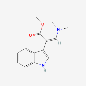 methyl (Z)-3-(dimethylamino)-2-(1H-indol-3-yl)prop-2-enoate