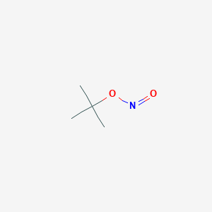 molecular formula C4H9NO2 B031348 tert-Butyl nitrite CAS No. 540-80-7