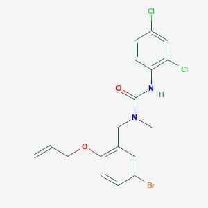N-[2-(allyloxy)-5-bromobenzyl]-N'-(2,4-dichlorophenyl)-N-methylurea