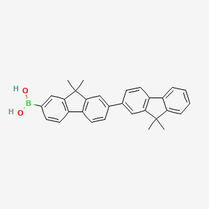Boronic acid, B-(9,9,9',9'-tetramethyl[2,2'-bi-9H-fluoren]-7-yl)-