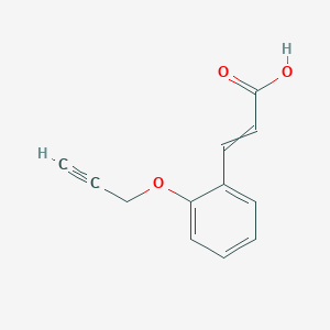 3-(2-prop-2-ynoxyphenyl)prop-2-enoic Acid