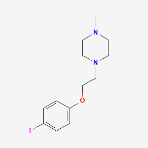 1-[2-(4-Iodophenoxy)ethyl]-4-methylpiperazine