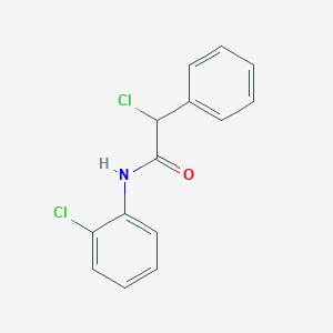 2-chloro-N-(2-chlorophenyl)-2-phenylacetamide