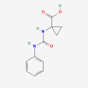 1-[(Anilinocarbonyl)amino]cyclopropanecarboxylic acid