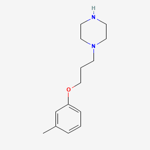 1-(3-m-Tolyloxy-propyl)-piperazine