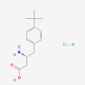 (R)-3-Amino-4-(4-(tert-butyl)phenyl)butanoic acid hydrochloride