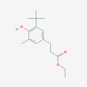 Ethyl (3-(3-tert-butyl)-4-hydroxy-5-methylphenyl)propanoate