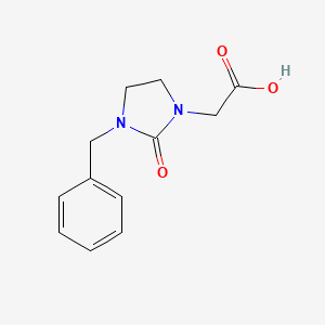 (3-Benzyl-2-oxoimidazolidin-1-yl)acetic acid
