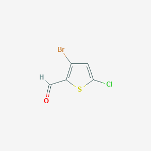 3-Bromo-5-chlorothiophene-2-carbaldehyde