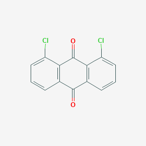 molecular formula C14H6Cl2O2 B031358 1,8-Dichloroanthraquinone CAS No. 82-43-9