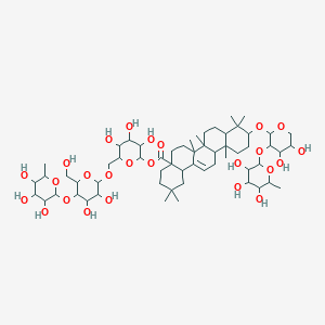 molecular formula C59H96O25 B031360 常春藤皂苷 B CAS No. 36284-77-2