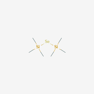 molecular formula C6H18SeSi2 B3136087 [Bis(trimethylsilyl)]selenide CAS No. 4099-46-1