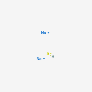 molecular formula Na2S<br>HNa2S+ B031361 Sodium sulfide CAS No. 1313-82-2