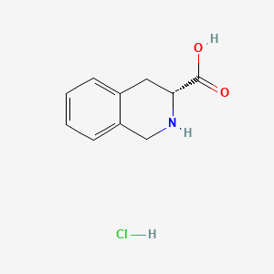 (3R)-1,2,3,4-tetrahydroisoquinoline-3-carboxylic acid hydrochloride