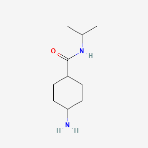 Cyclohexanecarboxamide, 4-amino-N-(1-methylethyl)-, trans-