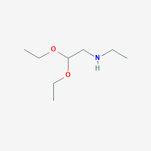 molecular formula C8H19NO2 B031362 2,2-二乙氧基-N-乙基-1-乙胺 CAS No. 69148-92-1