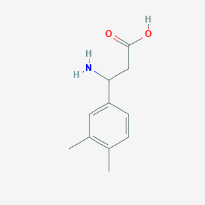 3-Amino-3-(3,4-dimethylphenyl)propanoic acid