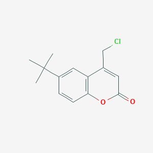 6-tert-butyl-4-(chloromethyl)-2H-chromen-2-one