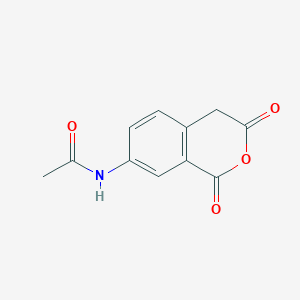 N-(1,3-Dioxo-3,4-dihydro-1H-2-benzopyran-7-yl)acetamide