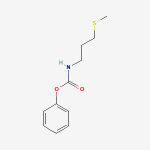 molecular formula C11H15NO2S B3136495 Phenyl N-(3-methylthiopropyl)carbamate CAS No. 417722-75-9