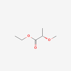 molecular formula C6H12O3 B3136546 ethyl (s)-(-)-2-methoxypropionate CAS No. 41918-08-5