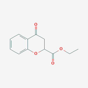 molecular formula C12H12O4 B3136566 Ethyl 4-oxochromane-2-carboxylate CAS No. 41978-33-0