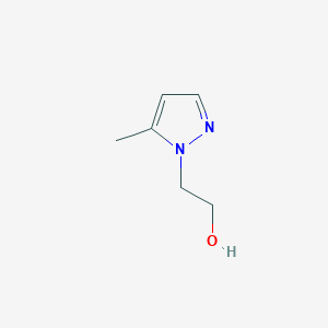 molecular formula C6H10N2O B3136624 2-(5-Methyl-pyrazol-1-YL)-ethanol CAS No. 42046-90-2