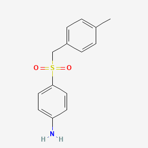B3136770 4-[(4-Methylphenyl)methanesulfonyl]aniline CAS No. 42498-00-0
