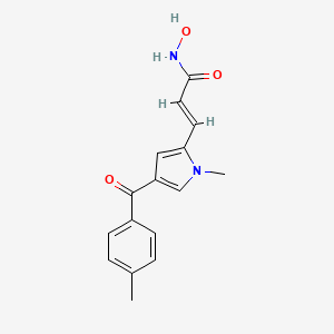 molecular formula C16H16N2O3 B3136948 MC 1293 CAS No. 428872-06-4