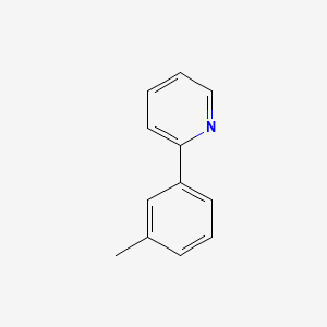 molecular formula C12H11N B3137300 2-(m-Tolyl)pyridine CAS No. 4373-61-9