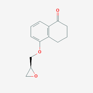 B031376 1(2H)-Naphthalenone, 3,4-dihydro-5-[(2S)-oxiranylmethoxy]-(9CI) CAS No. 151528-55-1