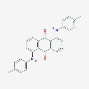 molecular formula C28H22N2O2 B031377 1,5-Di-p-toluidinoanthraquinone CAS No. 82-20-2