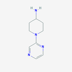B3137755 1-Pyrazin-2-ylpiperidin-4-amine CAS No. 440102-39-6
