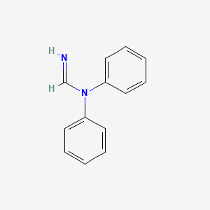 molecular formula C13H12N2 B3138394 N,N-Diphenylformamidine CAS No. 4538-56-1