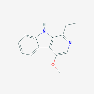 molecular formula C14H14N2O B031384 Crenatine CAS No. 26585-14-8