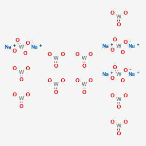 molecular formula Na6O39W12 B031386 Sodium metatungstate CAS No. 12141-67-2