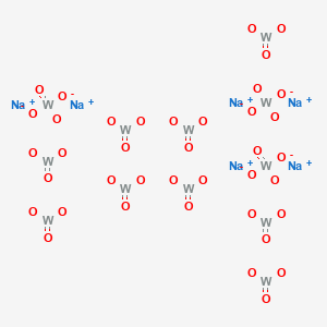 molecular formula H2O40Na6W12 B031386 Hexasodium tungstate hydrate CAS No. 12141-67-2