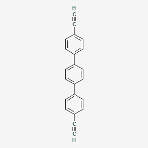 molecular formula C22H14 B3138807 1,4-Bis(4-ethynylphenyl)benzene CAS No. 47230-46-6