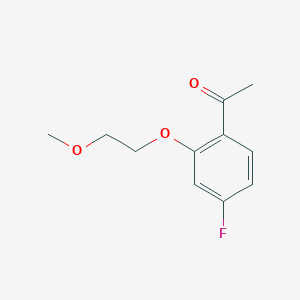 4'-Fluoro-2'-(2-methoxyethoxy)acetophenone