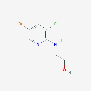 2-(5-Bromo-3-chloro-2-pyridinylamino)ethanol