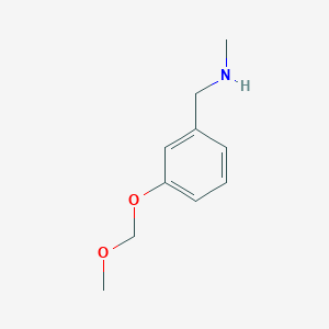 3-(methoxymethoxy)-N-methylbenzylamine