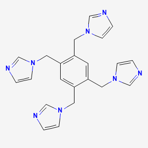 1,2,4,5-Tetrakis((1H-imidazol-1-yl)methyl)benzene
